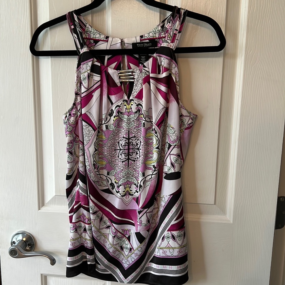 WHBM - multicolored “silky” tank